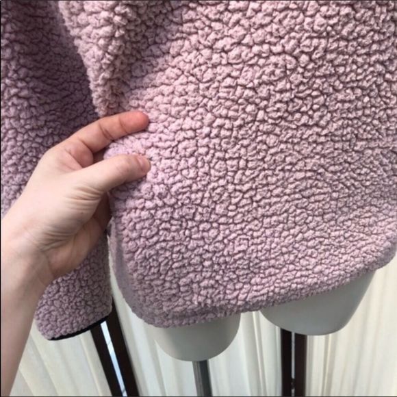 VS PINK Sherpa Style 1/4 Zip Pullover - Picture 6 of 11